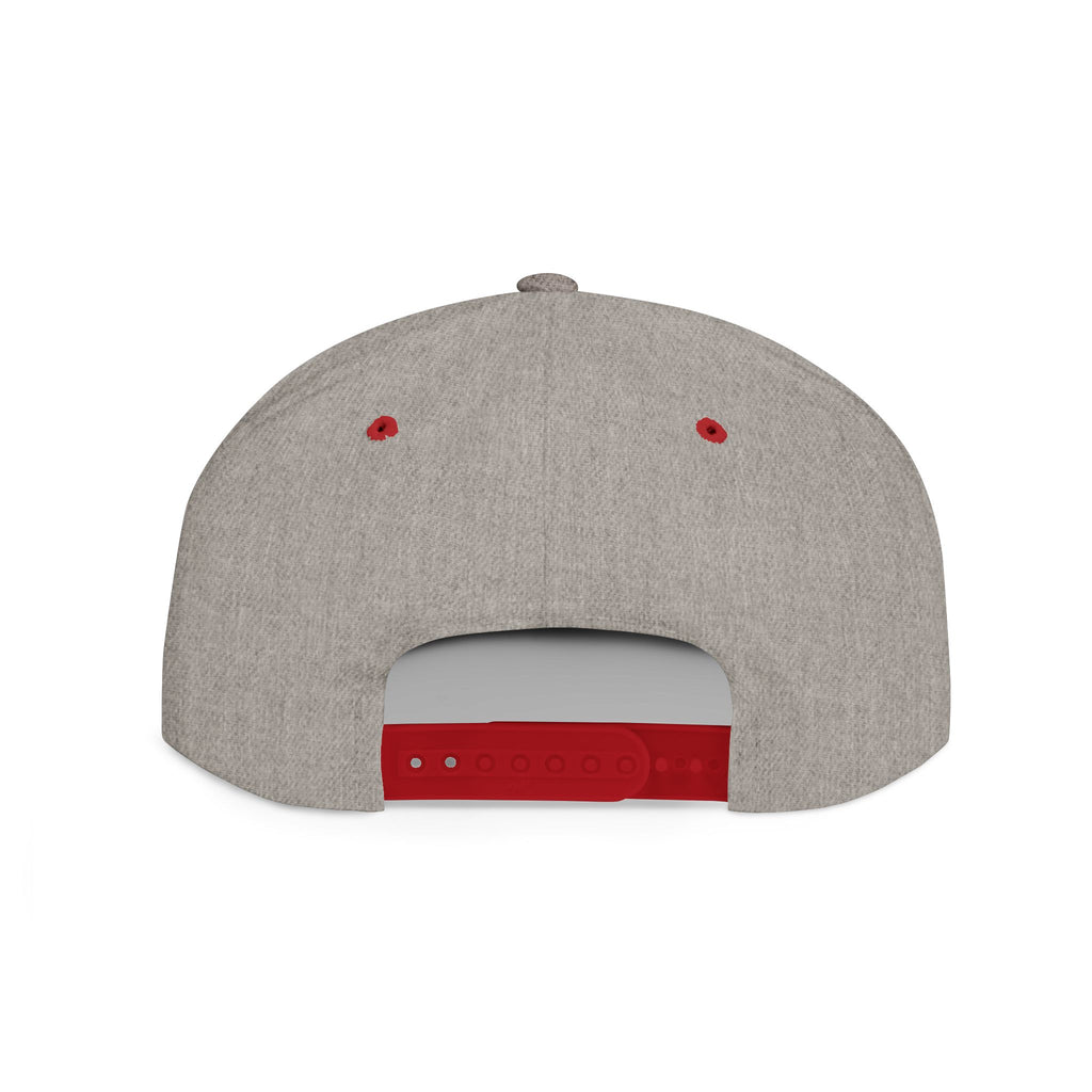 Shadow Syndicate Flat Bill Snapback Hat — Drip Logo Streetwear Cap