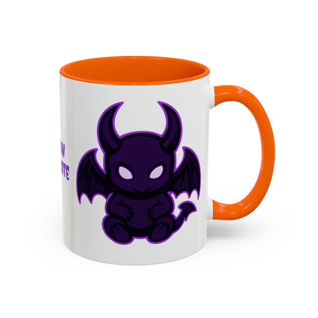Accent Mug — Shadow Syndicate Cute Demon Coffee Cup (11/15oz)