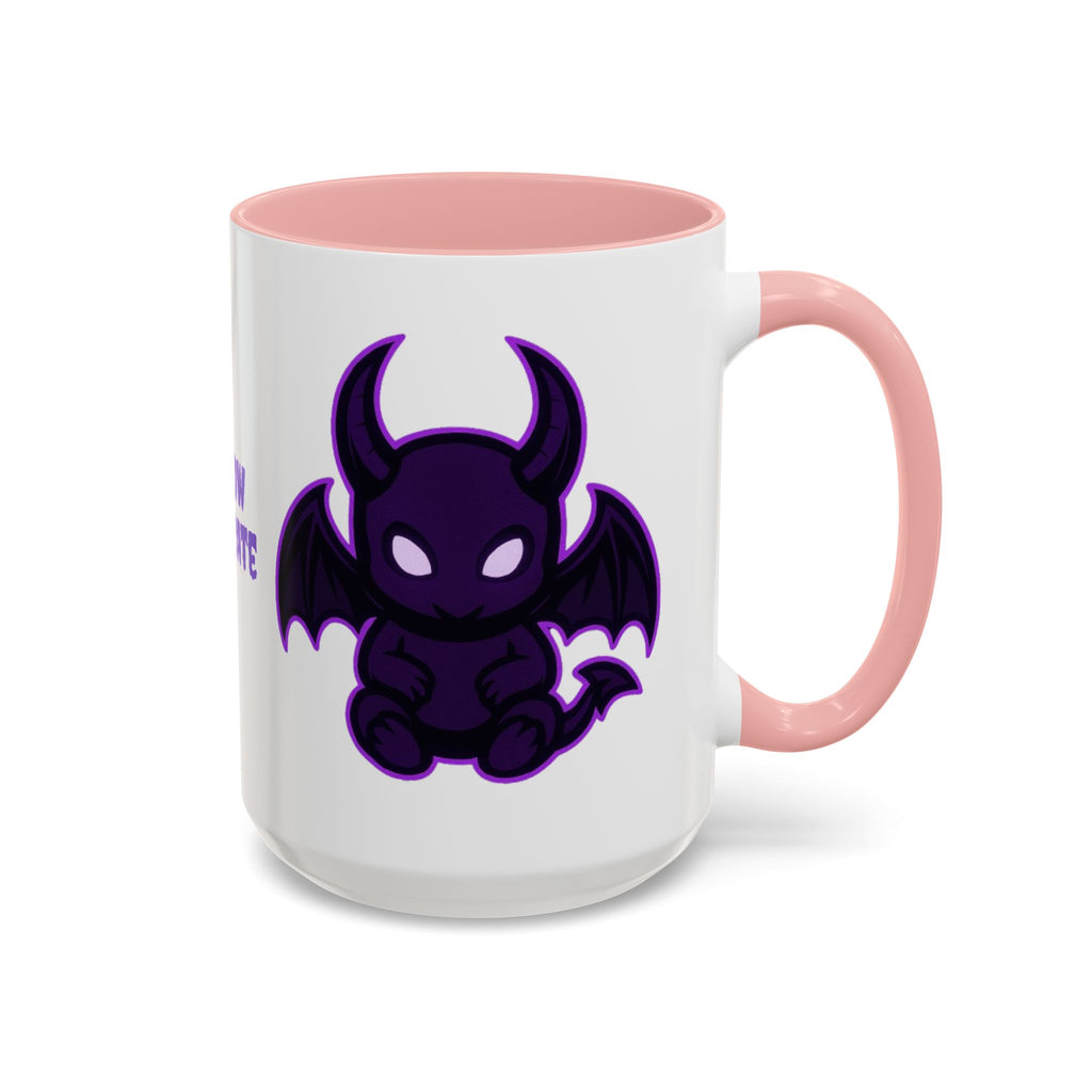 Accent Mug — Shadow Syndicate Cute Demon Coffee Cup (11/15oz)