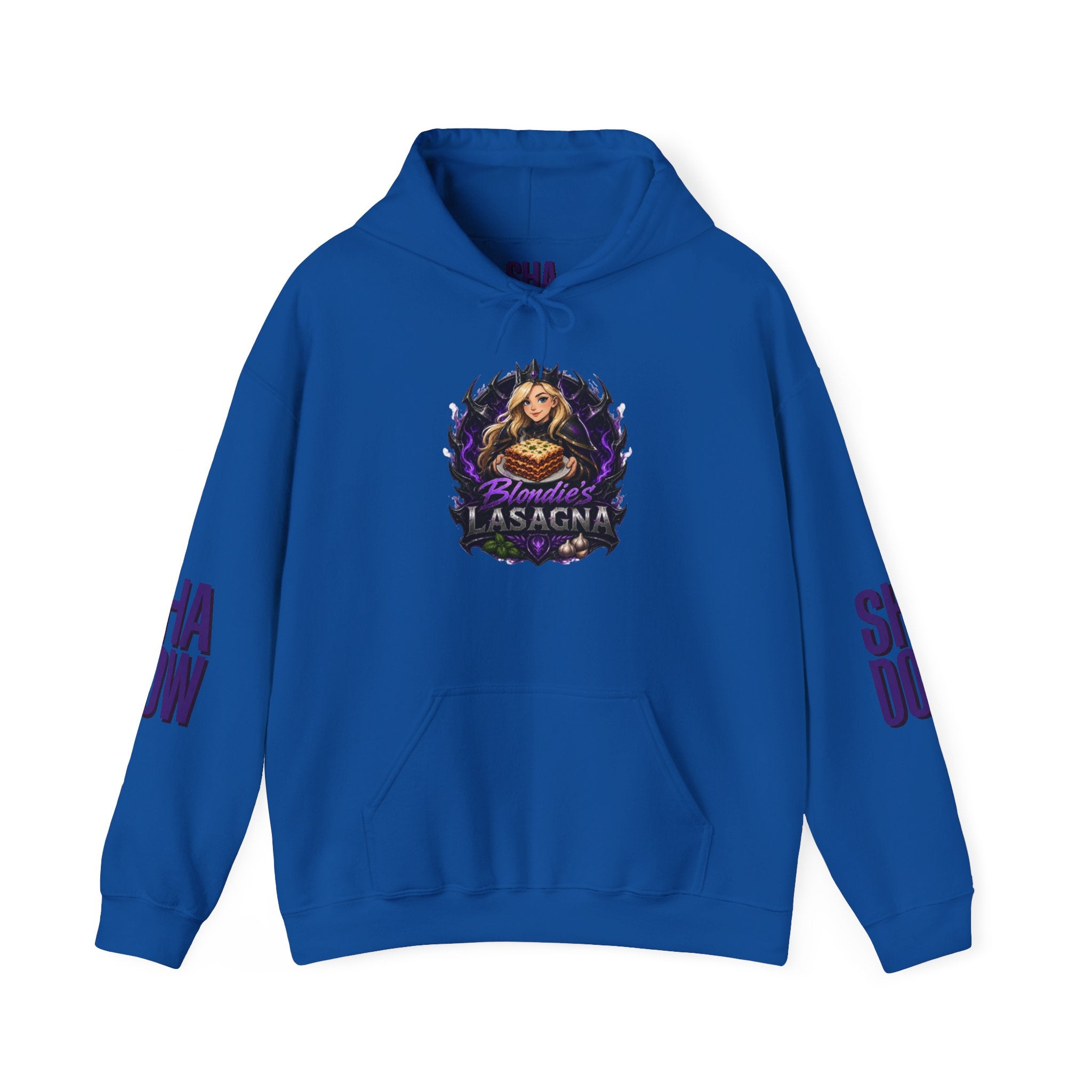 Lasagna Blondie Hoodie — Funny 'F***ing Lasagna' Vintage Band-Style Sweatshirt