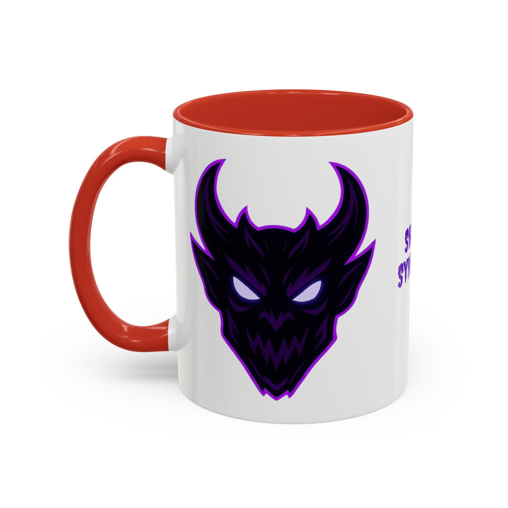 Accent Mug — Shadow Syndicate Cute Demon Coffee Cup (11/15oz)