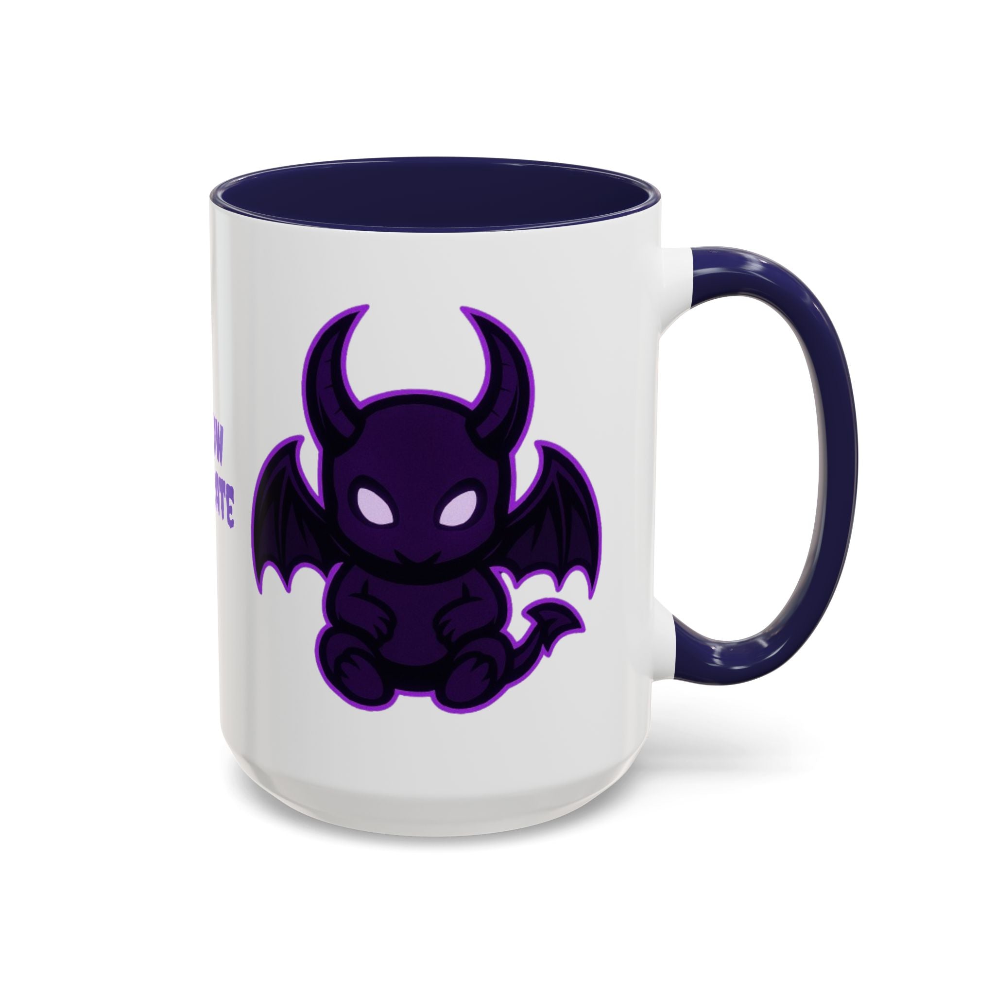 Accent Mug — Shadow Syndicate Cute Demon Coffee Cup (11/15oz)