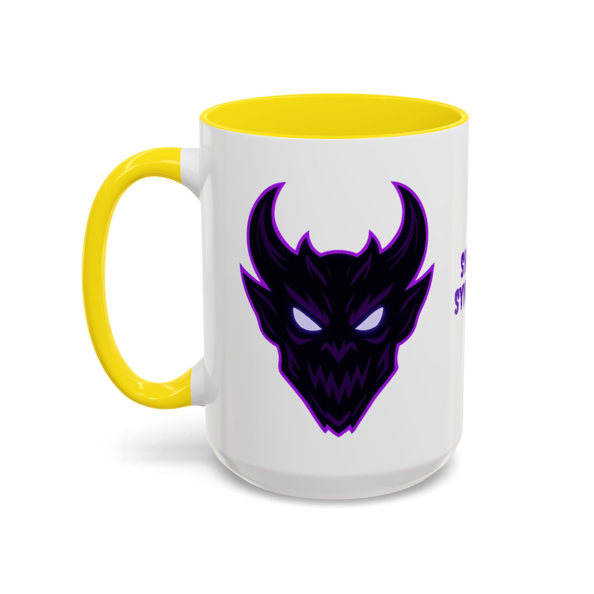 Accent Mug — Shadow Syndicate Cute Demon Coffee Cup (11/15oz)