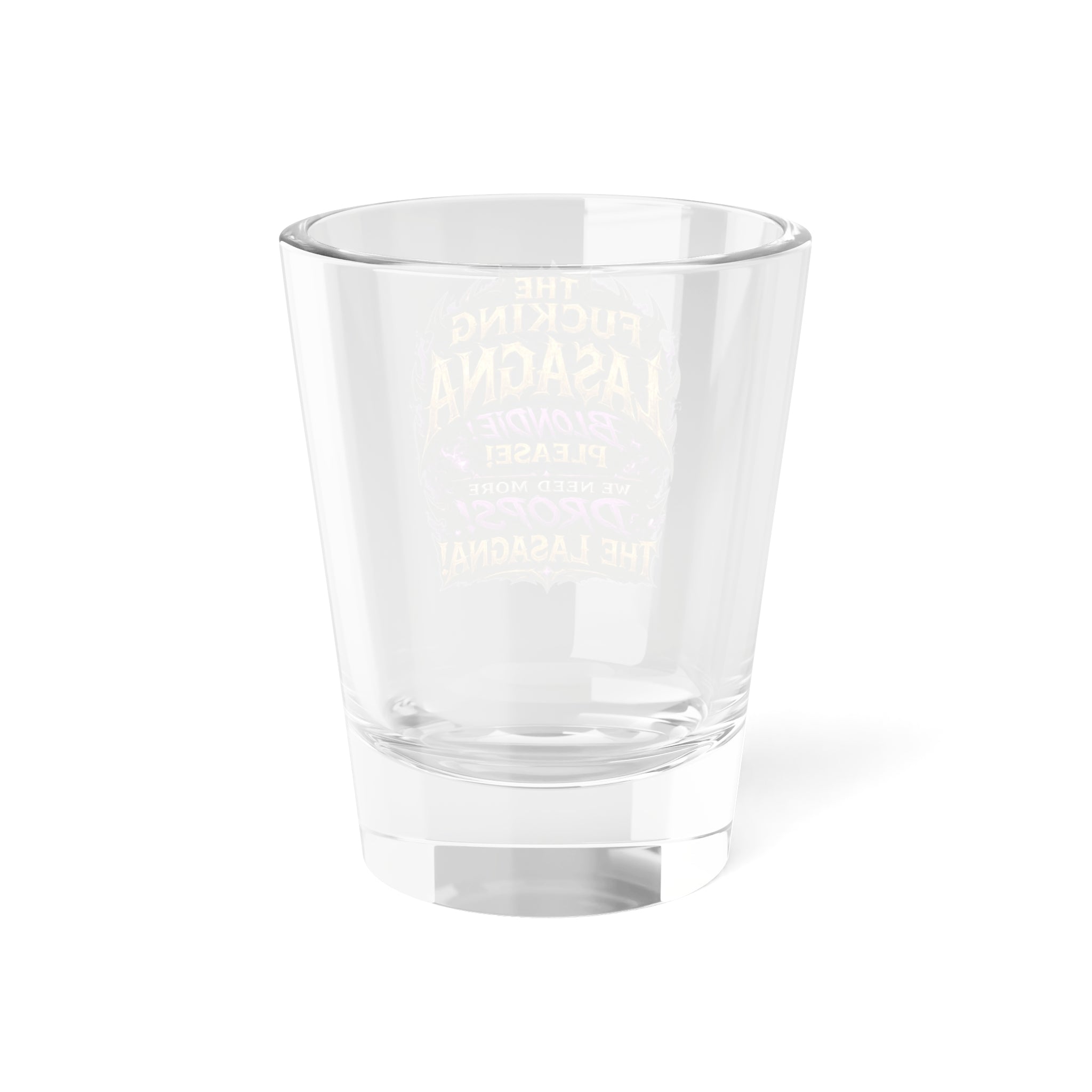 Funny 'The F***ing Lasagna' 1.5oz Shot Glass – Novelty Bar Gift