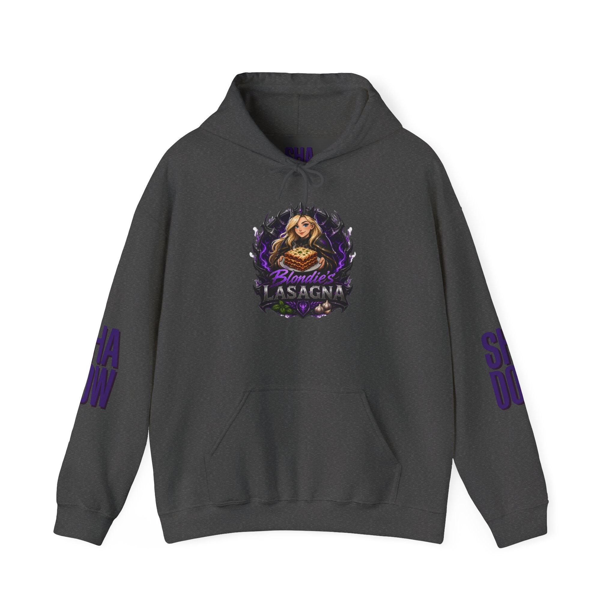 Lasagna Blondie Hoodie — Funny 'F***ing Lasagna' Vintage Band-Style Sweatshirt