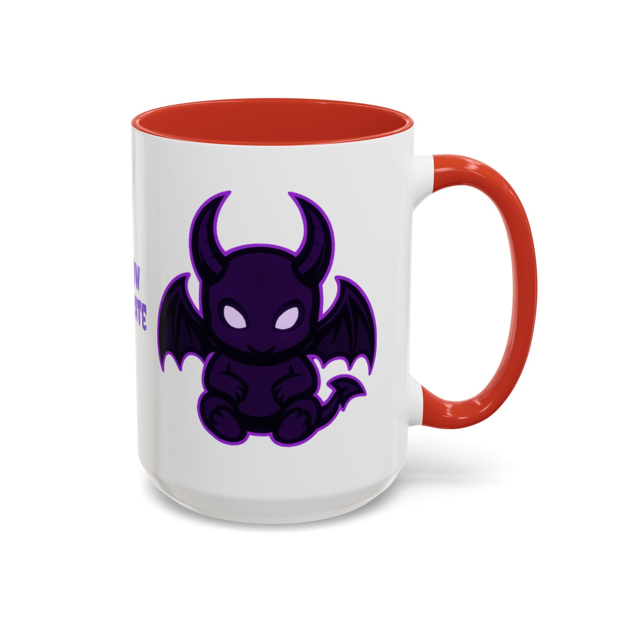Accent Mug — Shadow Syndicate Cute Demon Coffee Cup (11/15oz)