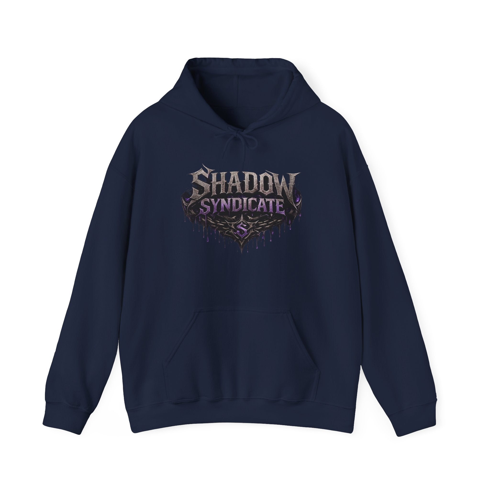 Shadow Syndicate Hoodie — Gothic "No Integrity" Graphic Pullover