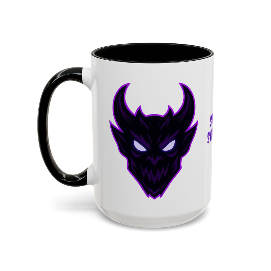 Accent Mug — Shadow Syndicate Cute Demon Coffee Cup (11/15oz)
