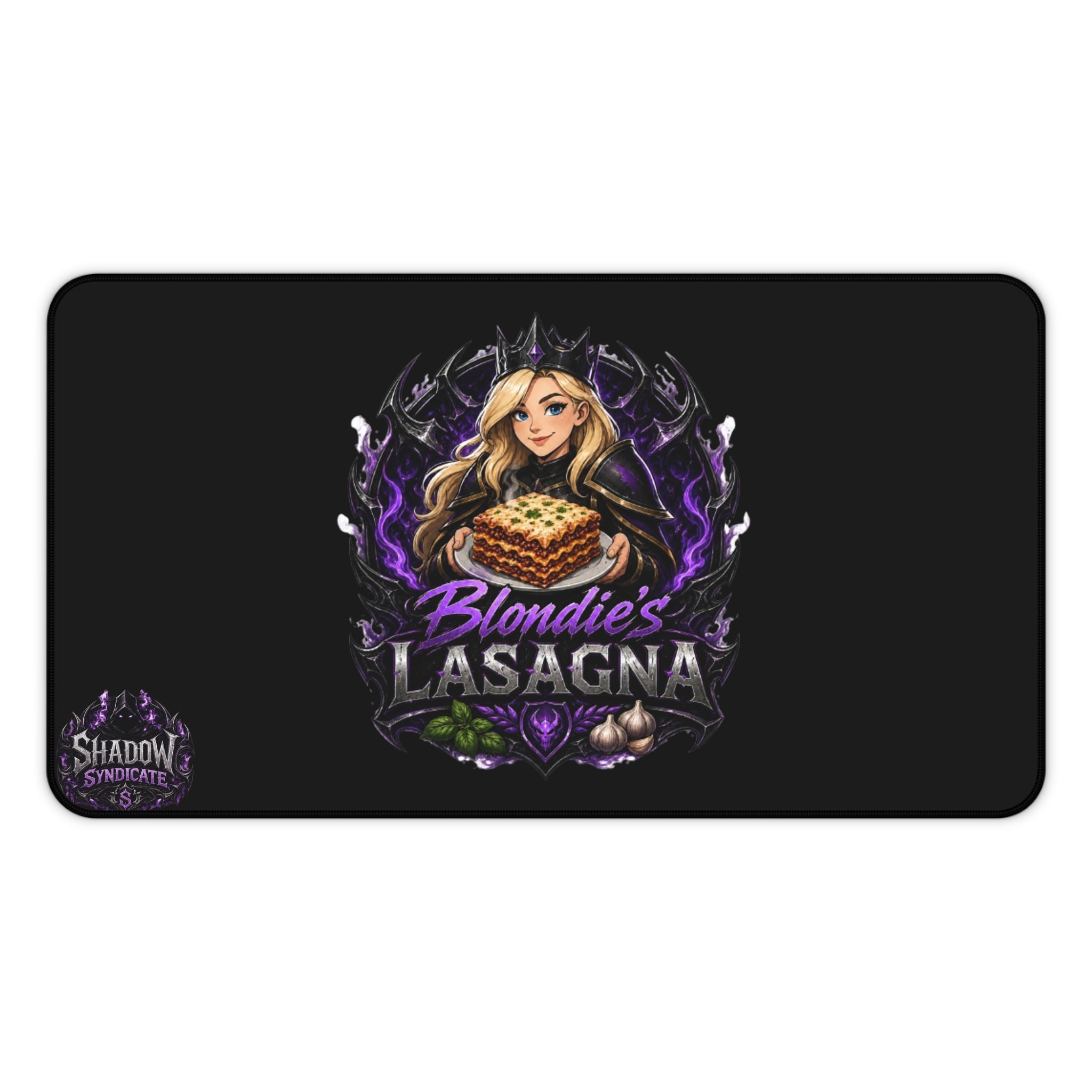 Desk Mat — Blondie's Lasagna Gaming Desk Mat (Streamer Gift)