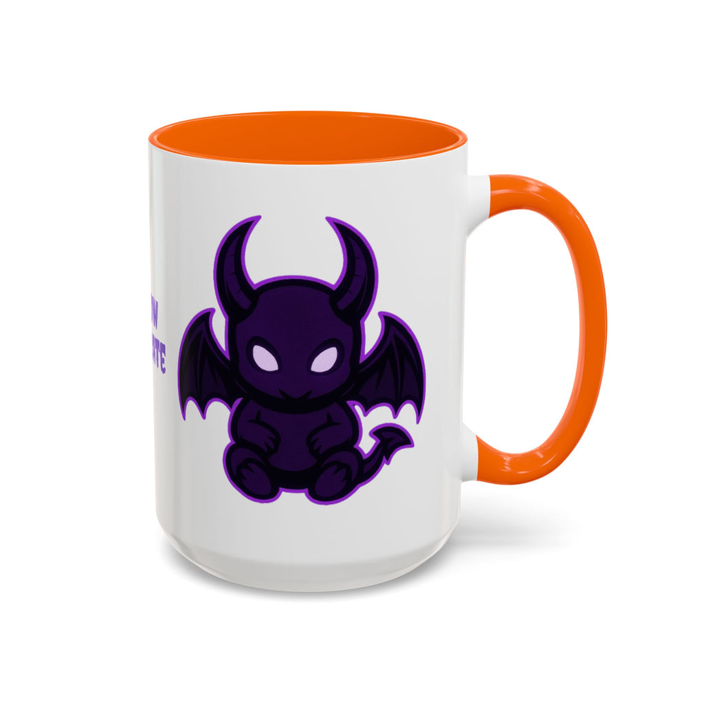 Accent Mug — Shadow Syndicate Cute Demon Coffee Cup (11/15oz)