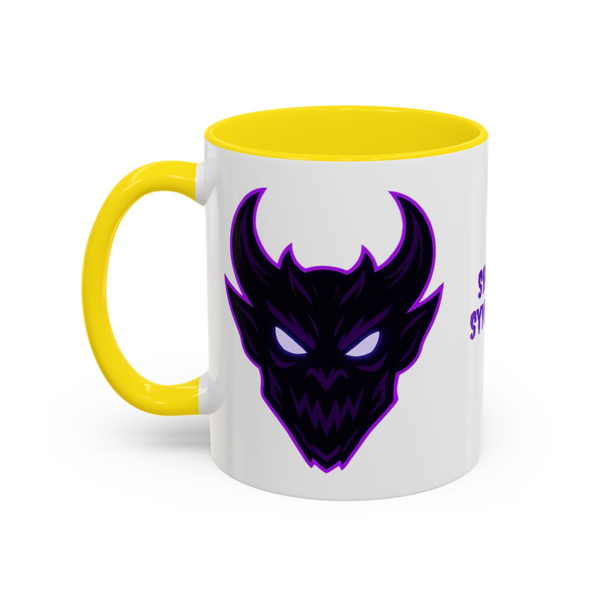 Accent Mug — Shadow Syndicate Cute Demon Coffee Cup (11/15oz)