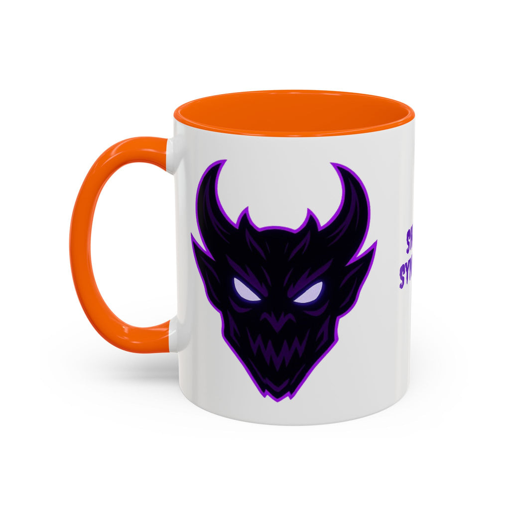 Accent Mug — Shadow Syndicate Cute Demon Coffee Cup (11/15oz)