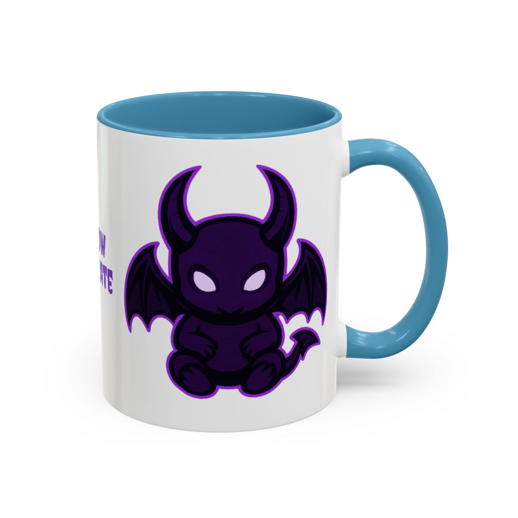 Accent Mug — Shadow Syndicate Cute Demon Coffee Cup (11/15oz)