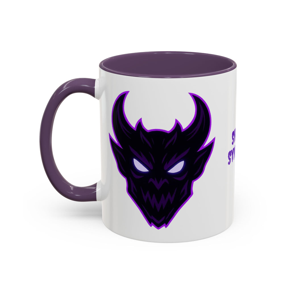 Accent Mug — Shadow Syndicate Cute Demon Coffee Cup (11/15oz)