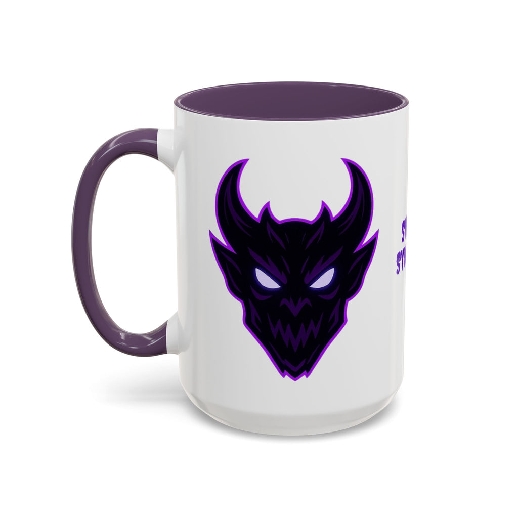 Accent Mug — Shadow Syndicate Cute Demon Coffee Cup (11/15oz)