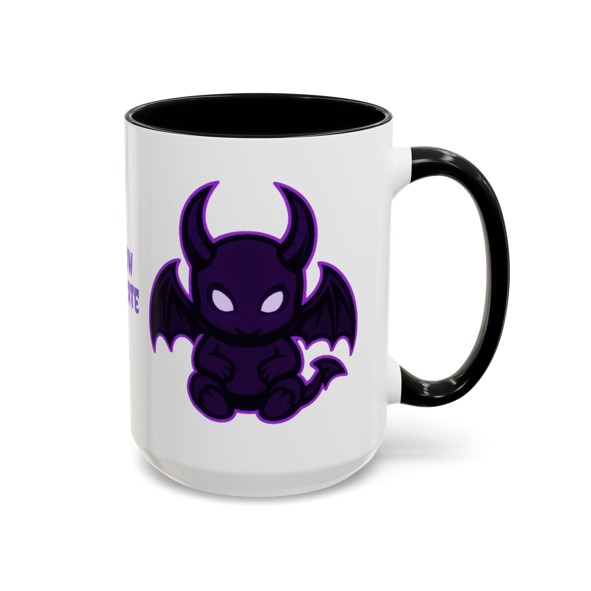 Accent Mug — Shadow Syndicate Cute Demon Coffee Cup (11/15oz)