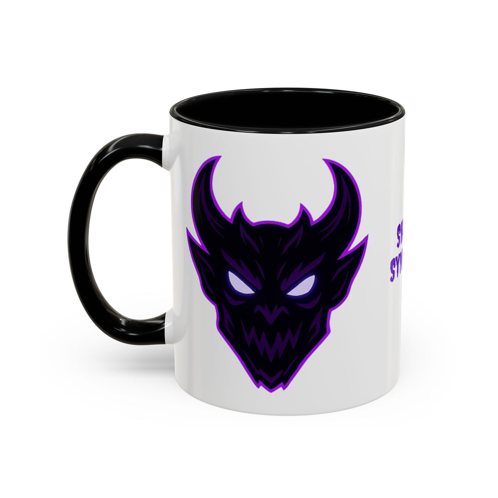 Accent Mug — Shadow Syndicate Cute Demon Coffee Cup (11/15oz)