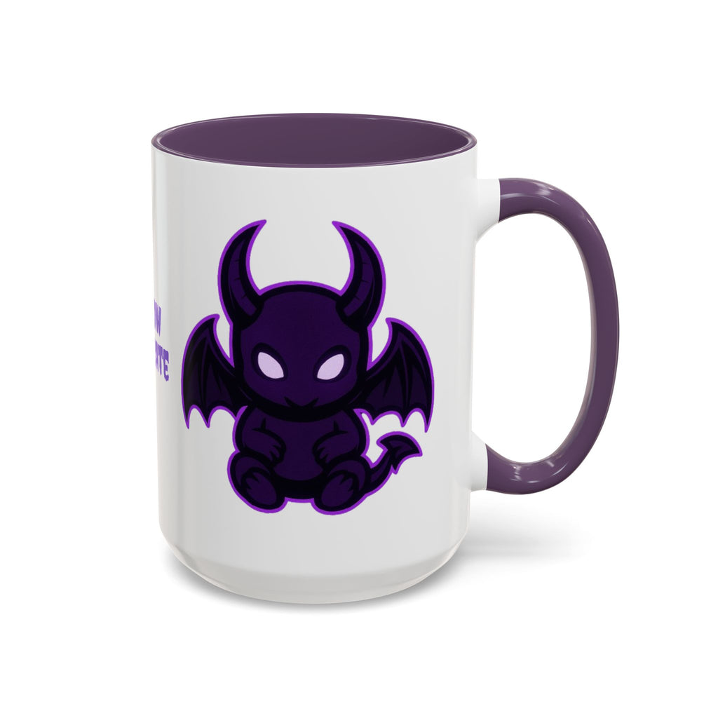 Accent Mug — Shadow Syndicate Cute Demon Coffee Cup (11/15oz)
