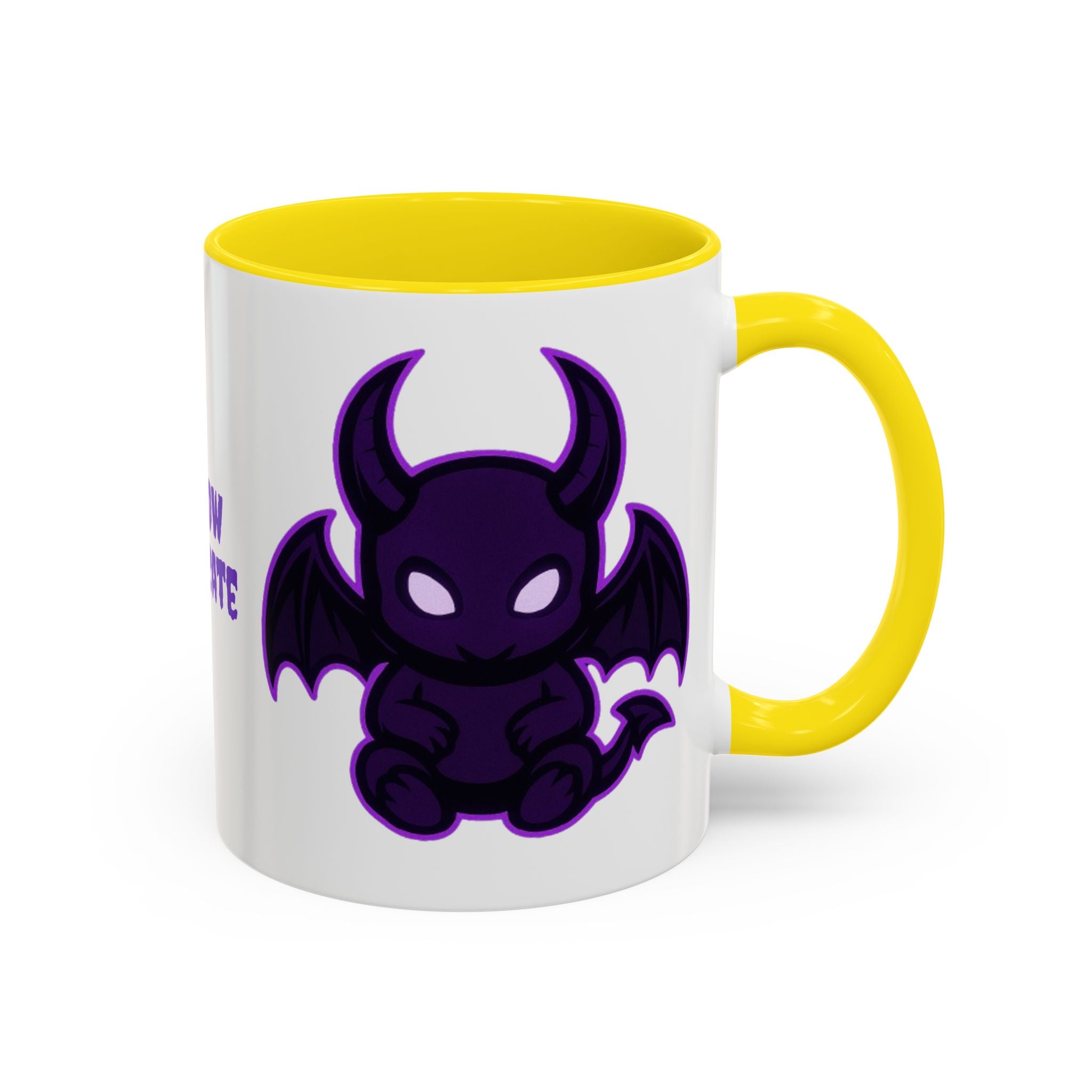 Accent Mug — Shadow Syndicate Cute Demon Coffee Cup (11/15oz)
